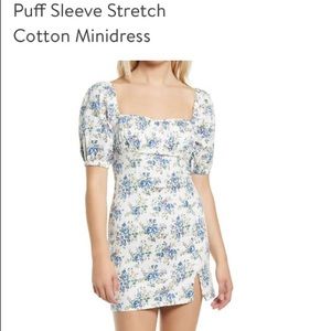 ASTR puff sleeve mini dress! NWOT!